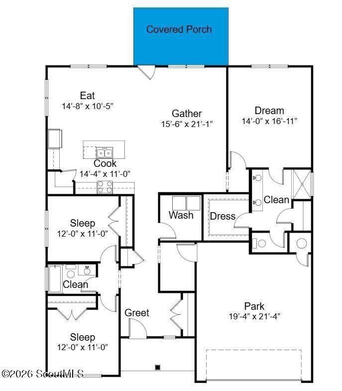 3 bedroom Single Family Residence at 227 Allie Loop, Carriage Gate Plantation, Brunswick — photo 5