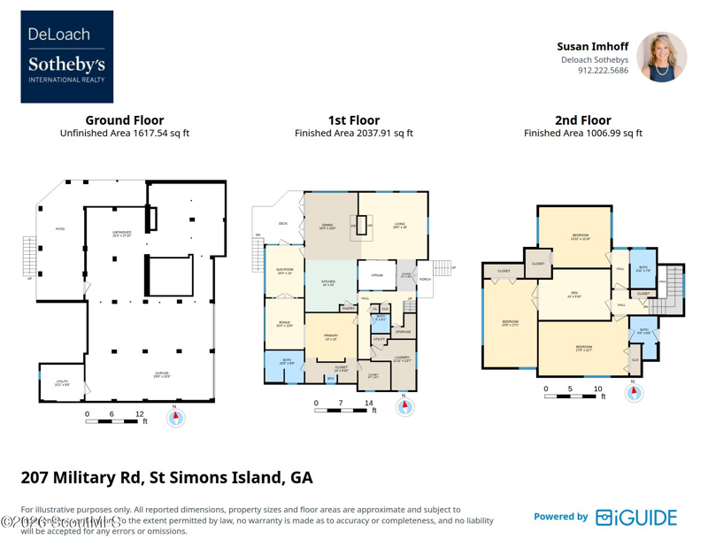 4 bedroom Single Family Residence at 207 Military Road, Kelvin Grove, St. Simons Island — photo 4