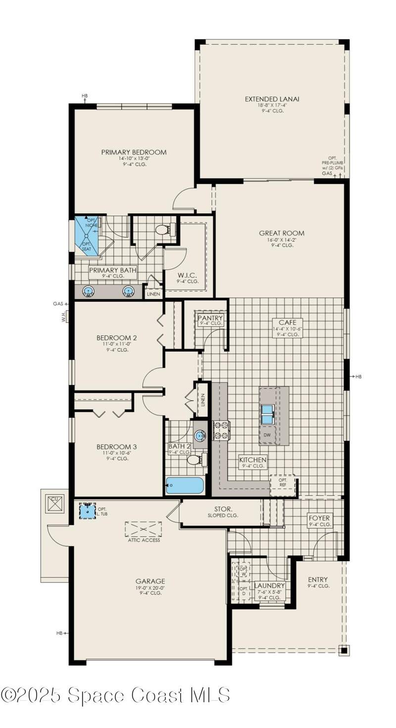 3 bedroom Single Family Residence at 8528 Rocard Court, Farallon Fields, Melbourne — photo 3