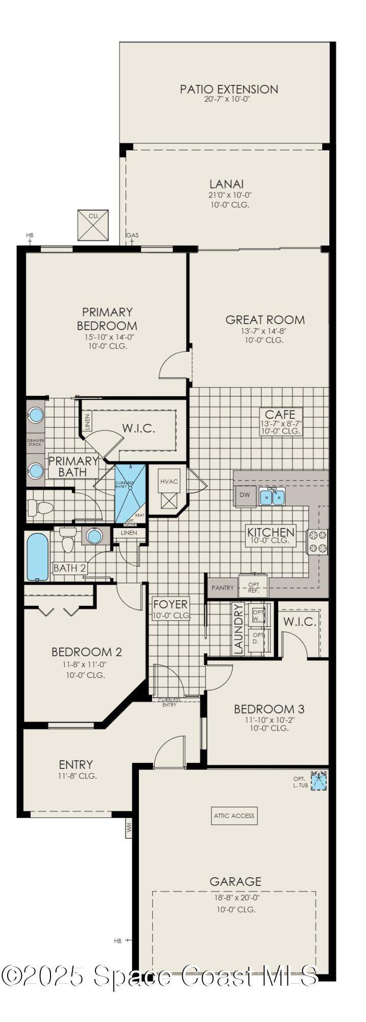 3 bedroom Townhouse at 3171 Galeras Drive, Pangea Park, Melbourne — photo 3
