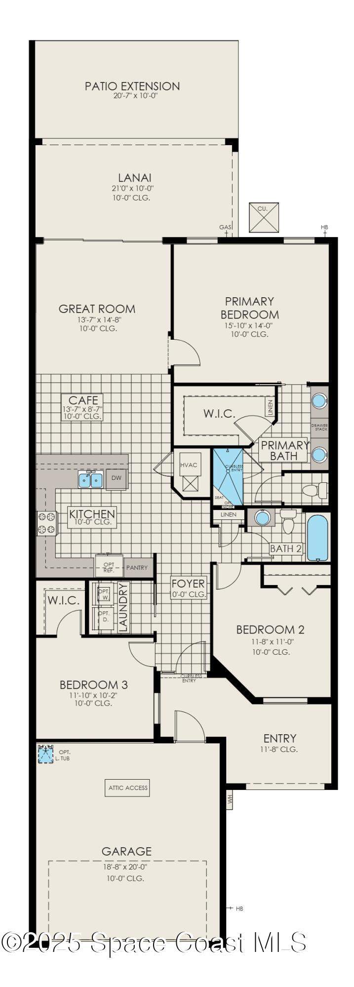 3 bedroom Townhouse at 3161 Galeras Drive, Pangea Park, Melbourne — photo 2