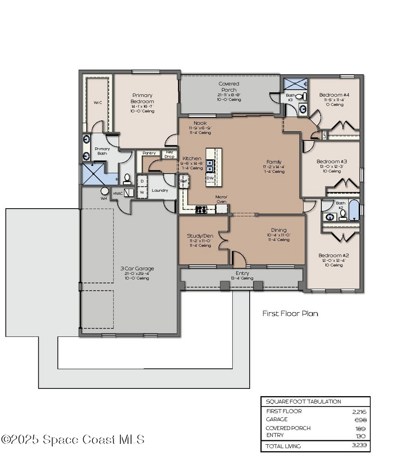 4 bedroom Single Family Residence at 4175 Domain Court, Enclave at Lake Washington, Melbourne — photo 2