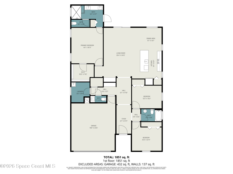 3 bedroom Single Family Residence at 801 Gelaso Street, Port Malabar Unit 37, Palm Bay — photo 2