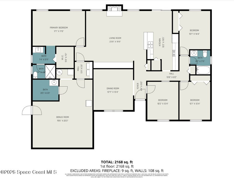 3 bedroom Single Family Residence at 796 Emerson Drive, Port Malabar Unit 45, Palm Bay — photo 2