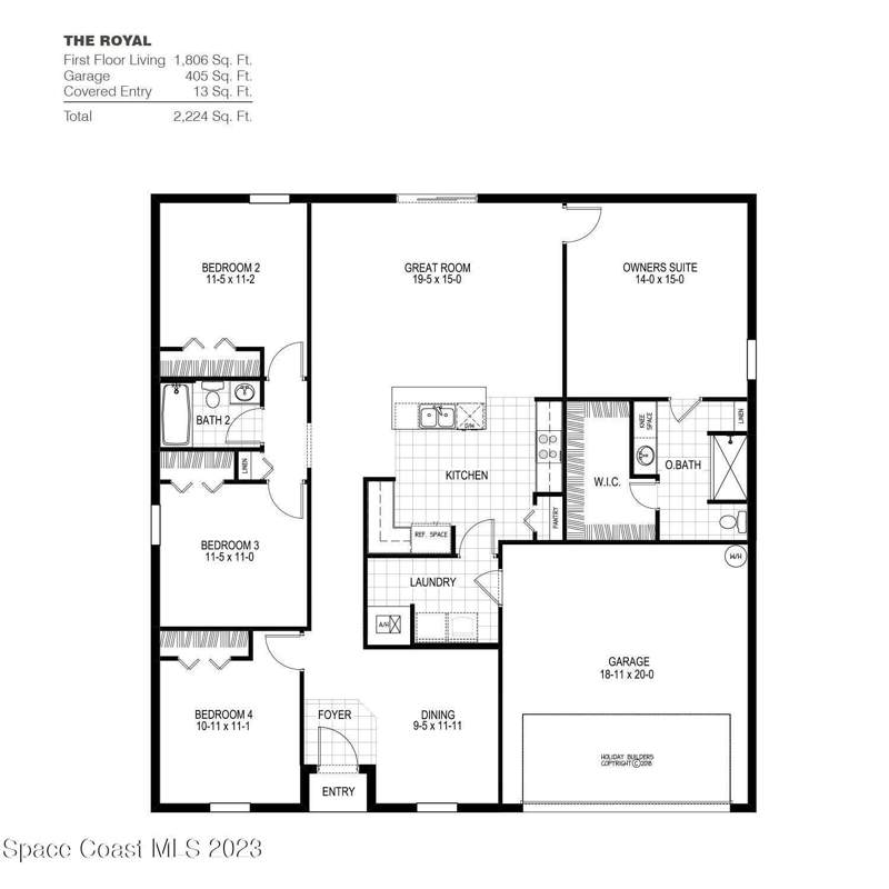 4 bedroom Single Family Residence at 498 Lambright Street, Port Malabar Unit 30, Palm Bay — photo 2