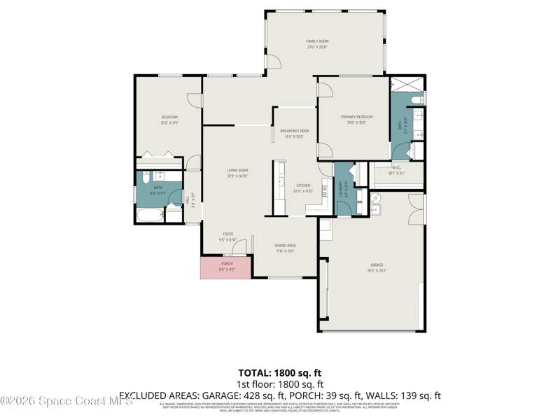 2 bedroom Single Family Residence at 1161 Continental Avenue, Indian River Colony Club Pud Phase 2 Unit 3, Melbourne — photo 3