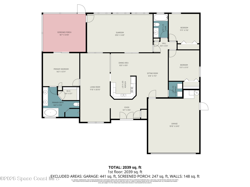 3 bedroom Single Family Residence at 875 Gabriel Avenue, Port Malabar Unit 45, Palm Bay — photo 2