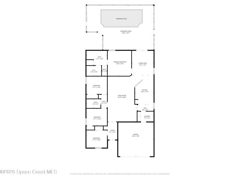 4 bedroom Single Family Residence at 3911 Joslin Way, Manchester Lakes Phase 1, Melbourne — photo 5