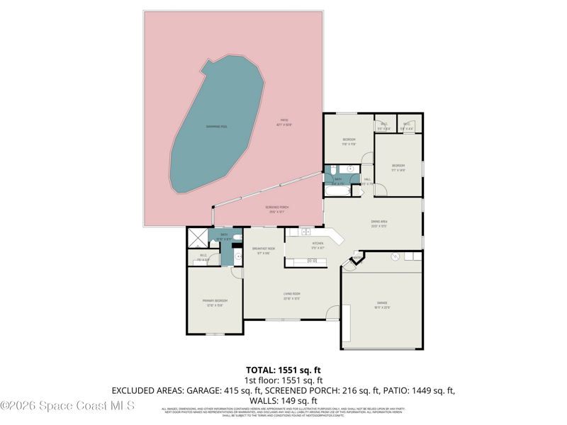 3 bedroom Single Family Residence at 2608 Woodsmill Drive, Longwood Phase II, Melbourne — photo 4