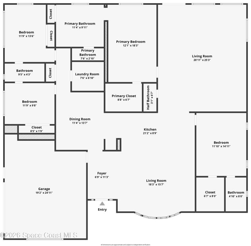 4 bedroom Single Family Residence at 515 Inwood Lane, Inwood Isles Subd, Indian Harbour Beach — photo 3