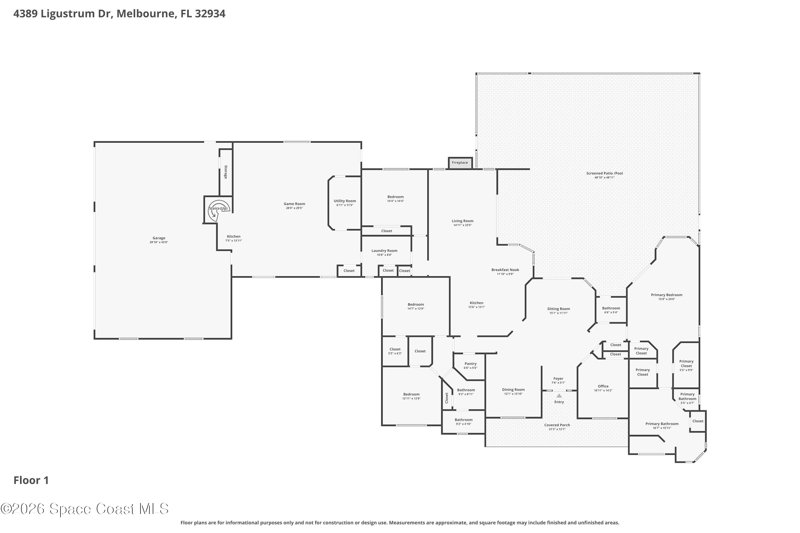 6 bedroom Single Family Residence at 4389 Ligustrum Drive, Windover Farms of Melbourne Pud, Melbourne — photo 2