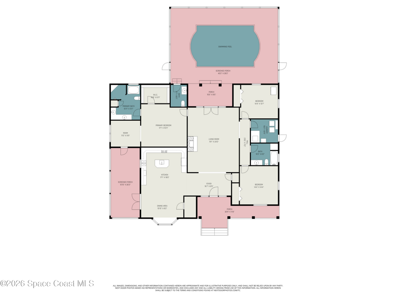 3 bedroom Single Family Residence at 3525 Hield Road, Melbourne Poultry Colony Add No 1, Melbourne — photo 2