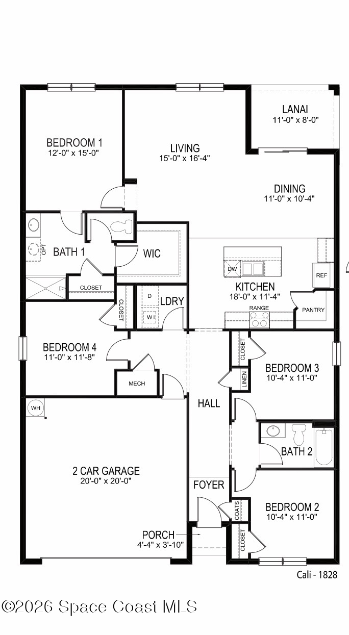 4 bedroom Single Family Residence at 6714 Topaz Drive, Crystal Bay Phase Two, Grant-Valkaria — photo 3
