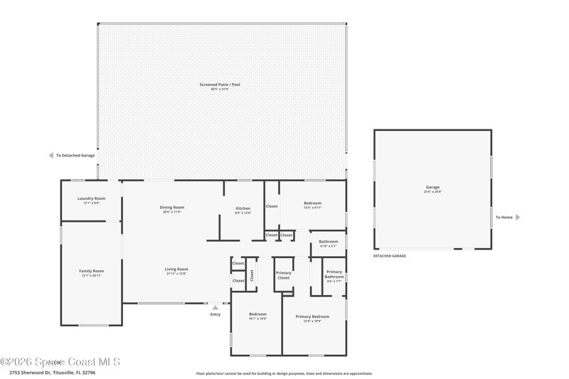 3 bedroom Single Family Residence at 2753 Sherwood Drive, Forest Hills Estates, Titusville — photo 2