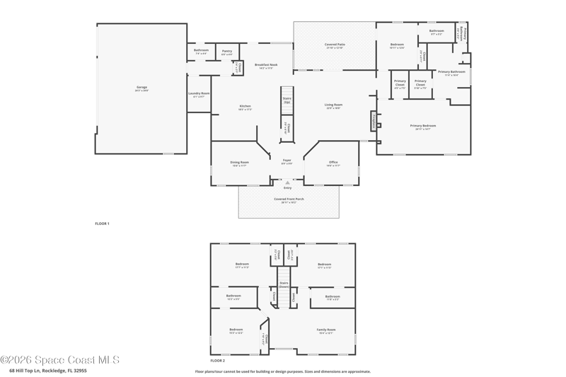 5 bedroom Single Family Residence at 68 Hill Top Lane, River Ridge, Rockledge — photo 2