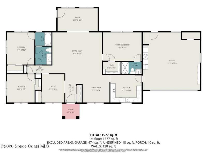 3 bedroom Single Family Residence at 3075 Ellis Drive, Lund Gardens, Melbourne — photo 4