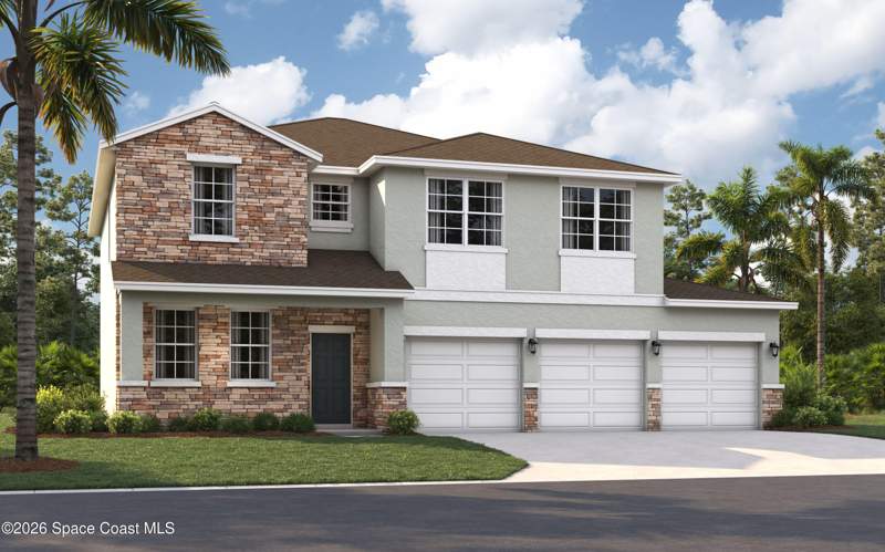 5 bedroom Single Family Residence at 1025 Connolly Lane, Reserve at Country Club Lakes Estates, Palm Bay — photo 1