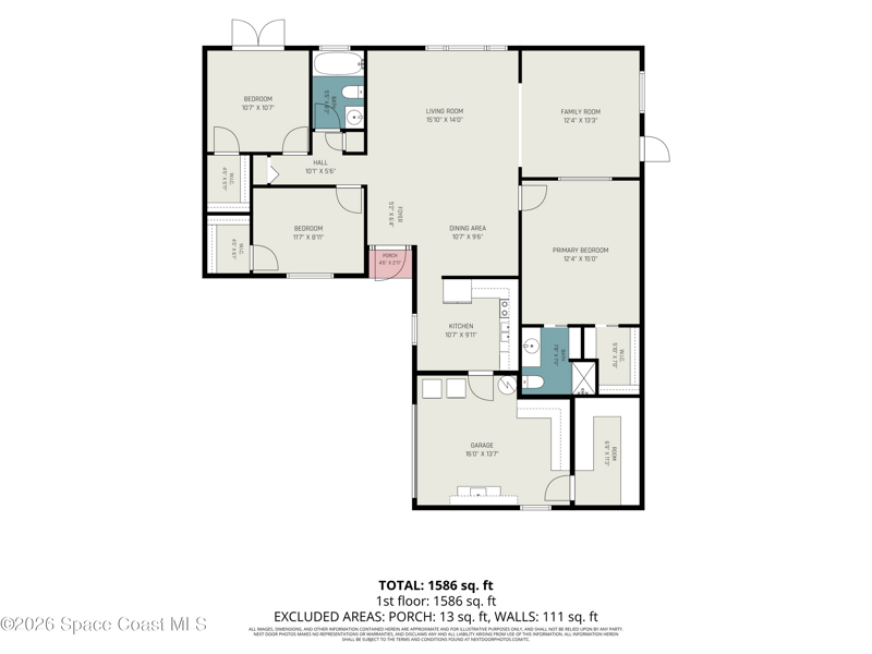 3 bedroom Single Family Residence at 496 NE Ralwood Lane #55, Port Malabar Unit 55, Palm Bay — photo 2