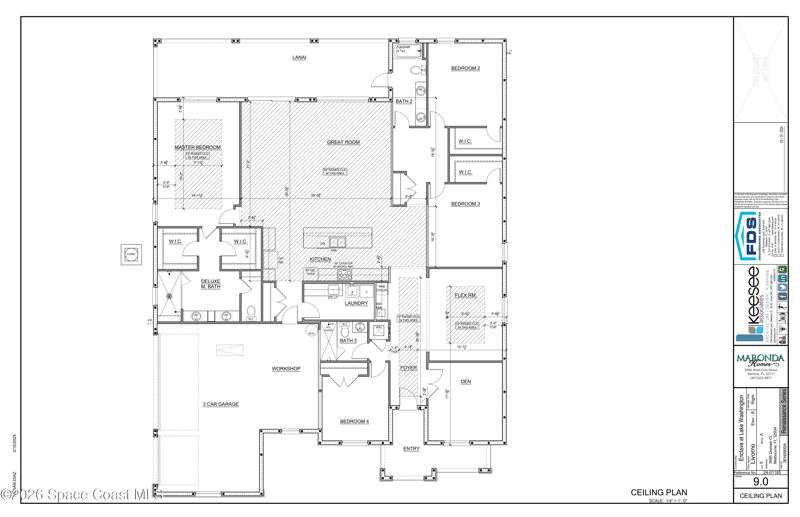 4 bedroom Single Family Residence at 3995 Domain Court, Enclave at Lake Washington, Melbourne — photo 3