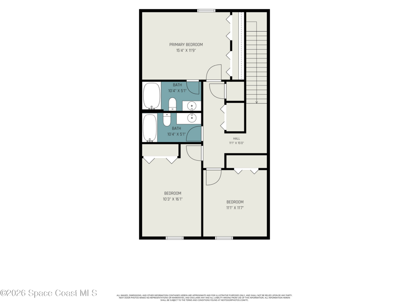 3 bedroom Townhouse at 2770 Revolution Street #103, Lake Washington Townhomes, Melbourne — photo 4
