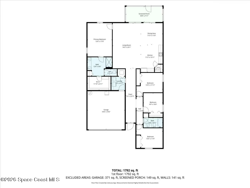 4 bedroom Single Family Residence at 732 Veridian Circle, Edgewood at Everlands, Palm Bay — photo 2