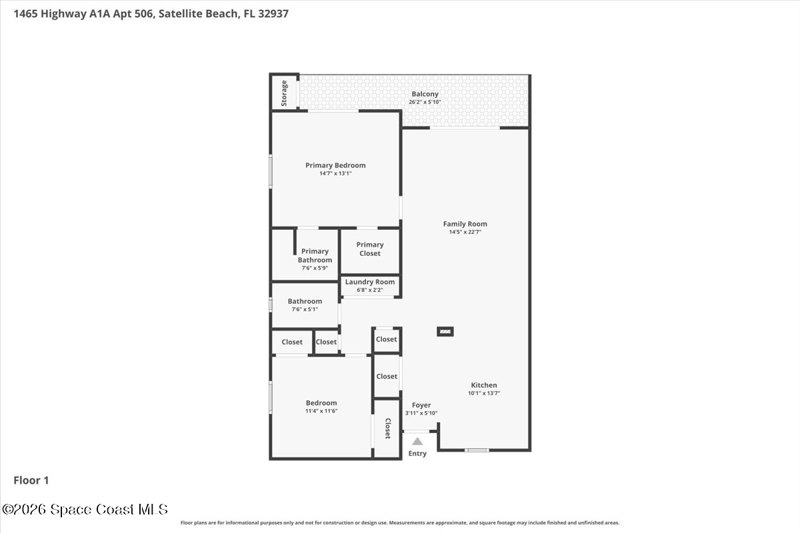 2 bedroom Condominium at 1465 Highway A1a #506, Eastwind Condo Ph I, Satellite Beach — photo 2