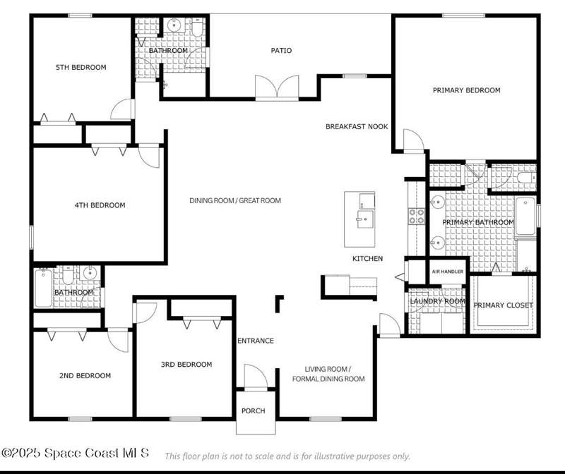 5 bedroom Single Family Residence at 1121 Morgan Circle, Pinewood Estates, Palm Bay — photo 2