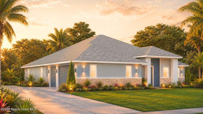 5 bedroom Single Family Residence at 1854 Amberwood Drive, Lake Forest at Bayside Lakes, Palm Bay — photo 2