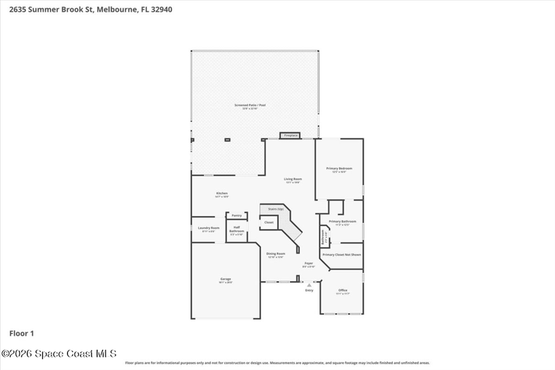 4 bedroom Single Family Residence at 2635 Summer Brook Street, Summer Brook Section 2, Melbourne — photo 4