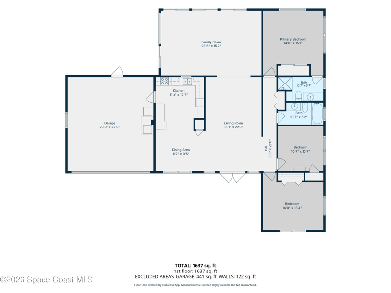 3 bedroom Single Family Residence at 413 Sparrow Drive, Waterway Estates 4th Addn, Satellite Beach — photo 2