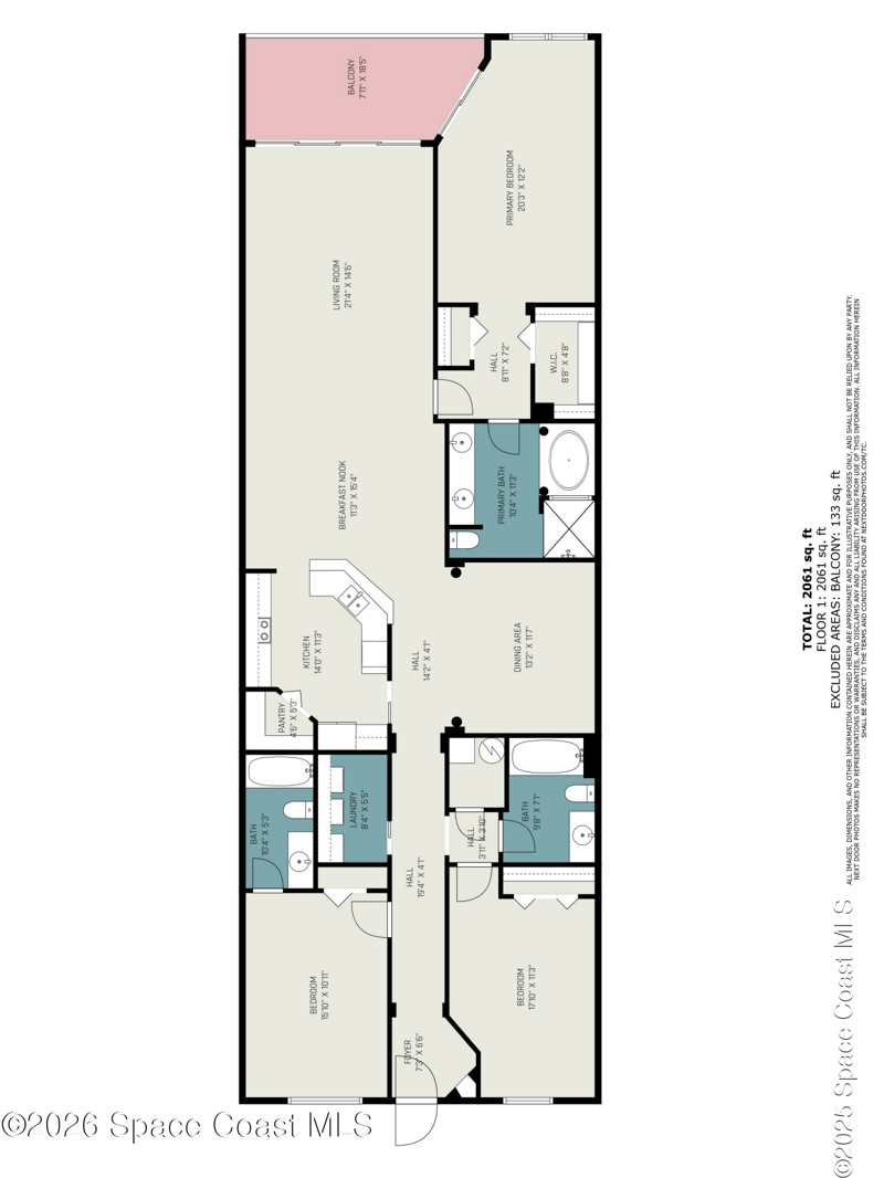 3 bedroom Condominium at 2022 Julep Drive #102, Magnolia Bay Condo Ph III, Cocoa Beach — photo 2