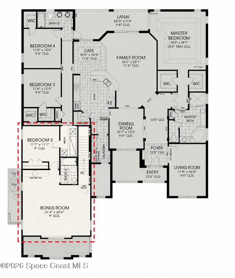 5 bedroom Single Family Residence at 7699 Kerrington Drive, Kerrington, Melbourne — photo 4