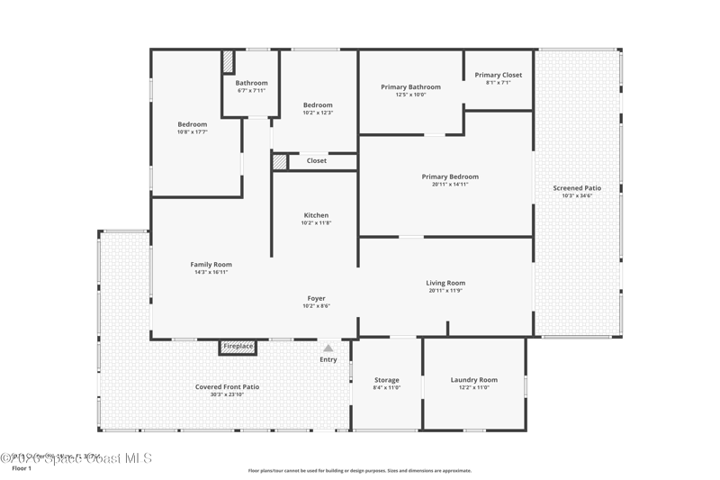 3 bedroom Single Family Residence at 3575 Carter Road, Mims, Mims — photo 2