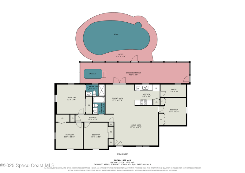 4 bedroom Single Family Residence at 886 Barris Lane, Buckingham at Levitt Park Sec 6-A, Rockledge — photo 2