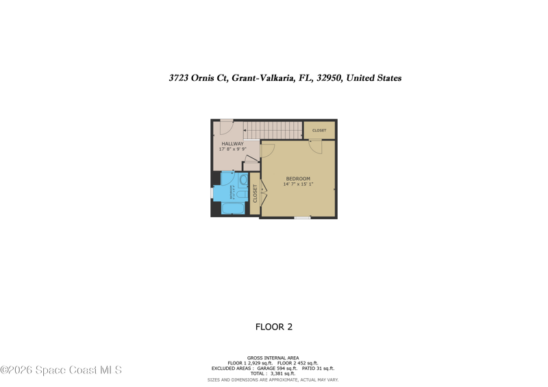 5 bedroom Single Family Residence at 3723 Ornis Court, Eagle Crest, Grant-Valkaria — photo 4