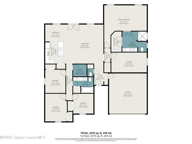4 bedroom Single Family Residence at 210 Sarah Road, Port Malabar Unit 20, Palm Bay — photo 4