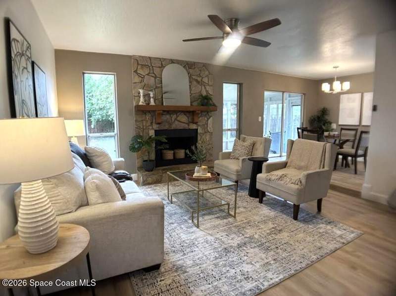 3 bedroom Single Family Residence at 1476 Reed Street, Port Malabar Unit 42, Palm Bay — photo 2