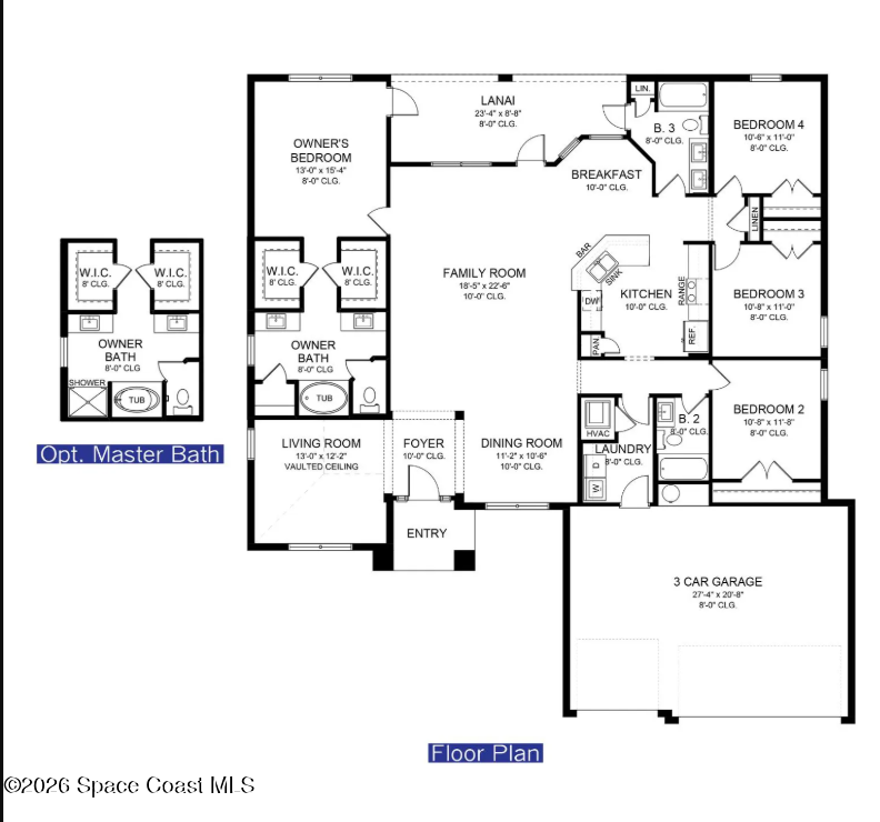 4 bedroom Single Family Residence at 2940 Flanders Avenue, Port Malabar Unit 25, Palm Bay — photo 2