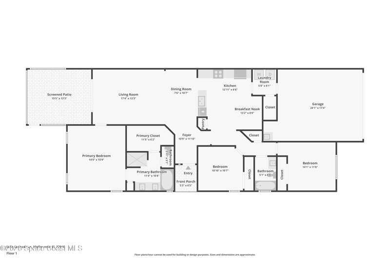 3 bedroom Townhouse at 3455 Spencer Lane, Stoneridge Subdivision, Melbourne — photo 3