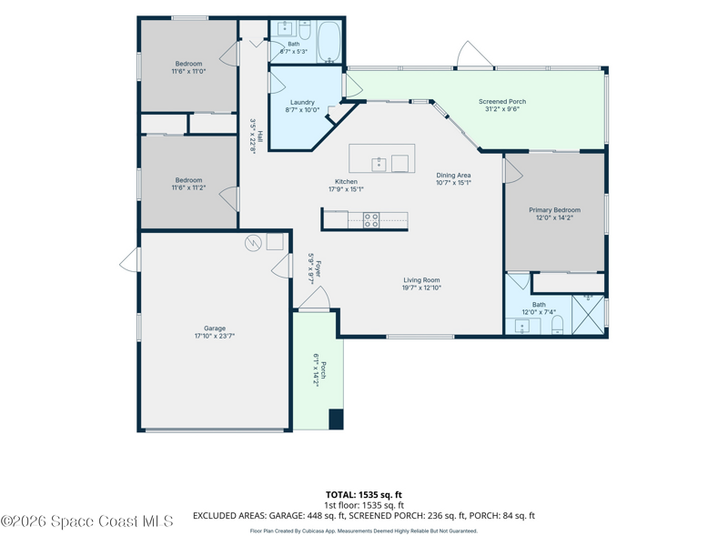 3 bedroom Single Family Residence at 1229 Stadt Road, Port Malabar Unit 48, Palm Bay — photo 2