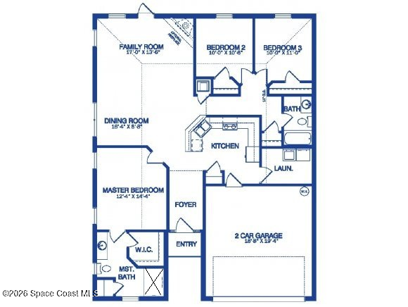 3 bedroom Single Family Residence at 1717 Alaqua Way, West Melbourne Landings, West Melbourne — photo 2