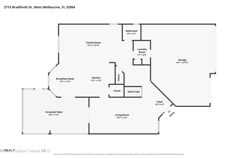 4 bedroom Single Family Residence at 2715 Bradfordt Drive, Westbrooke Phase Vii Replat of Lots 5 6 and 7 of F, West Melbourne — photo 2