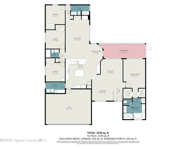 4 bedroom Single Family Residence at 2620 La Cita Lane, Village Woods at La Cita Phase 3, Titusville — photo 2