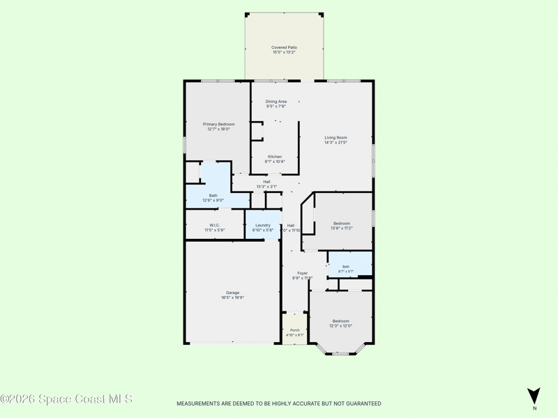 3 bedroom Single Family Residence at 1381 Olde Bailey Lane, Stratford Pointe Phase 3, Melbourne — photo 2