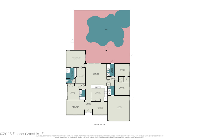 4 bedroom Single Family Residence at 743 Carriage Hill Road, Mandarin Lakes Unit 1, Melbourne — photo 4