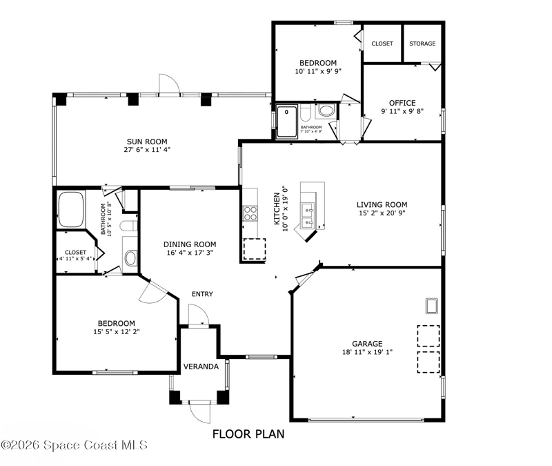 3 bedroom Single Family Residence at 770 Flora Linda Drive, Suntree Pud Stage 14 Tract 10 Unit 4 Replat, Melbourne — photo 2