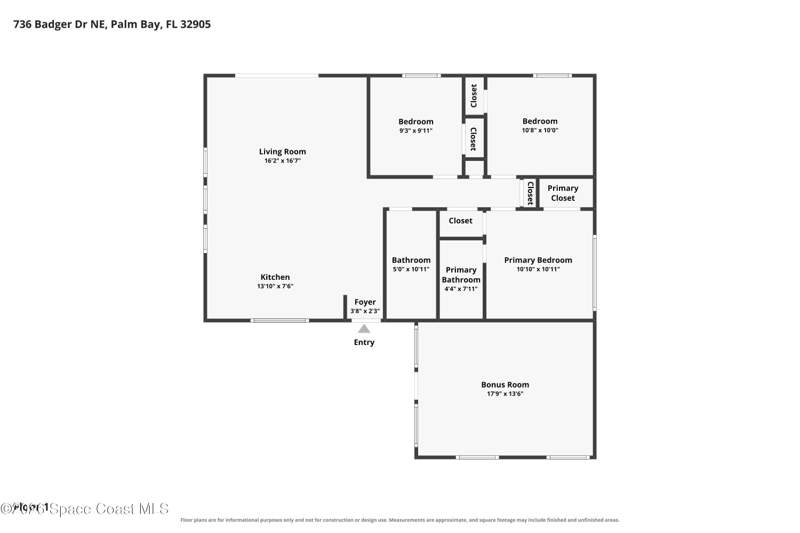 3 bedroom Single Family Residence at 736 Badger Drive, Port Malabar Unit 4, Palm Bay — photo 5