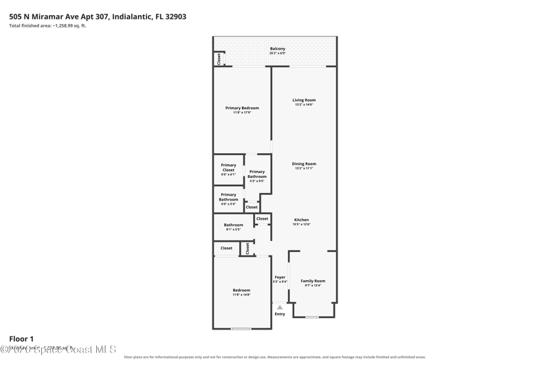 2 bedroom Condominium at 505 N Miramar Avenue #307, The Surfrider Condo of Indialantic, Indialantic — photo 2