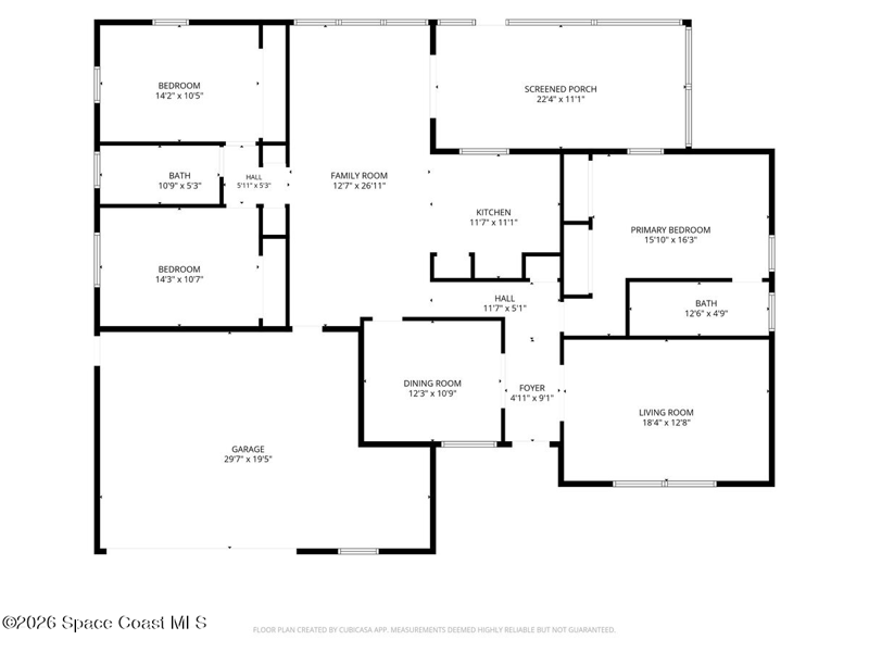 3 bedroom Single Family Residence at 1970 Bedford Drive, Sherwood Villas Unit 2, Titusville — photo 2