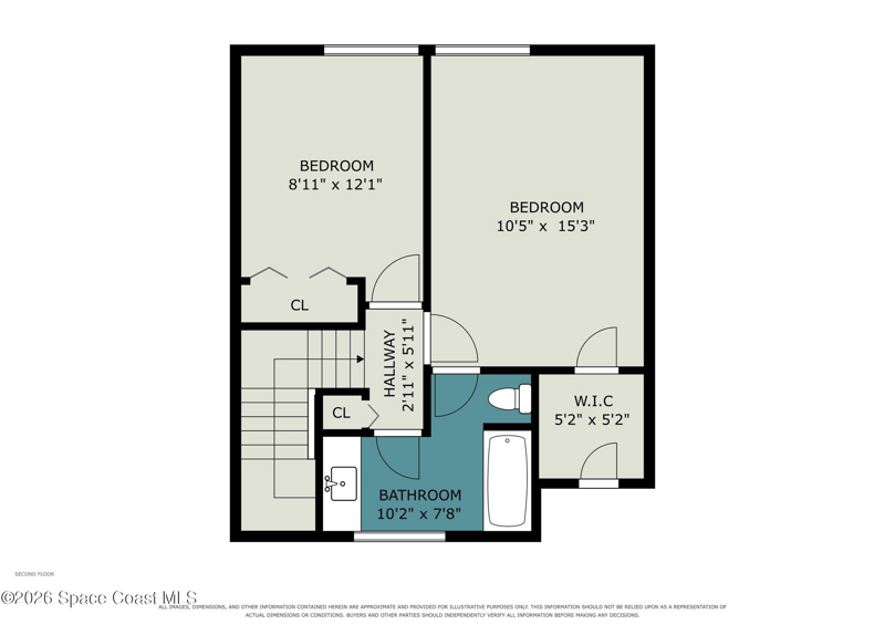 2 bedroom Condominium at 277 Current Drive #1-13, River Way Condo, Rockledge — photo 4
